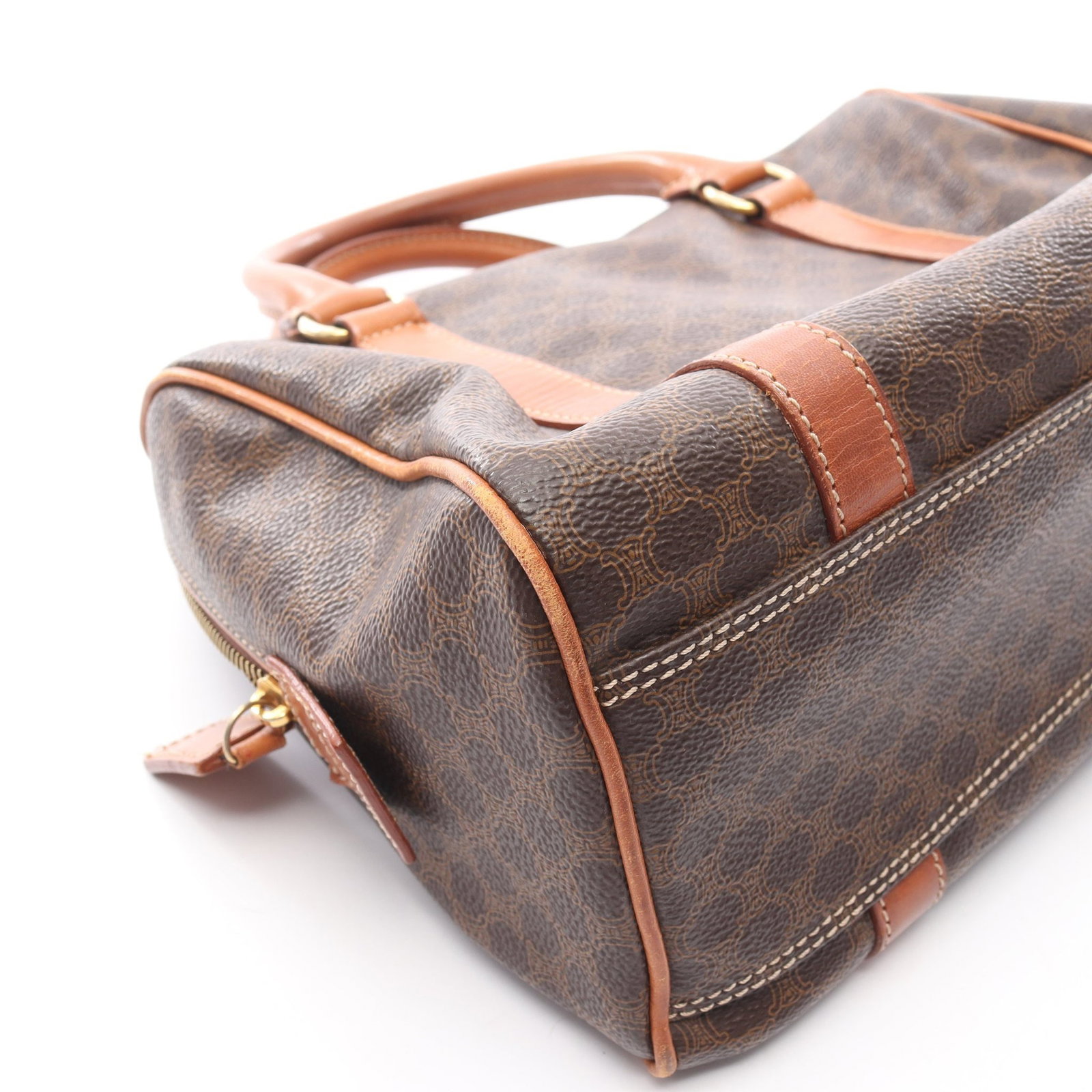 Celine Macadam Mini Boston Brown - 9