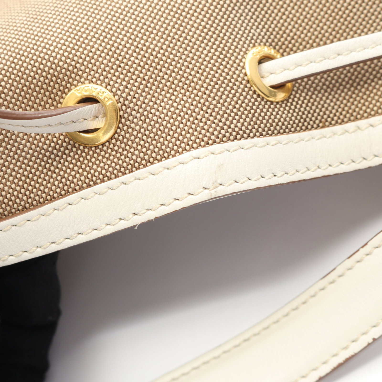 Prada Glace Calf 2Way Beige - 6
