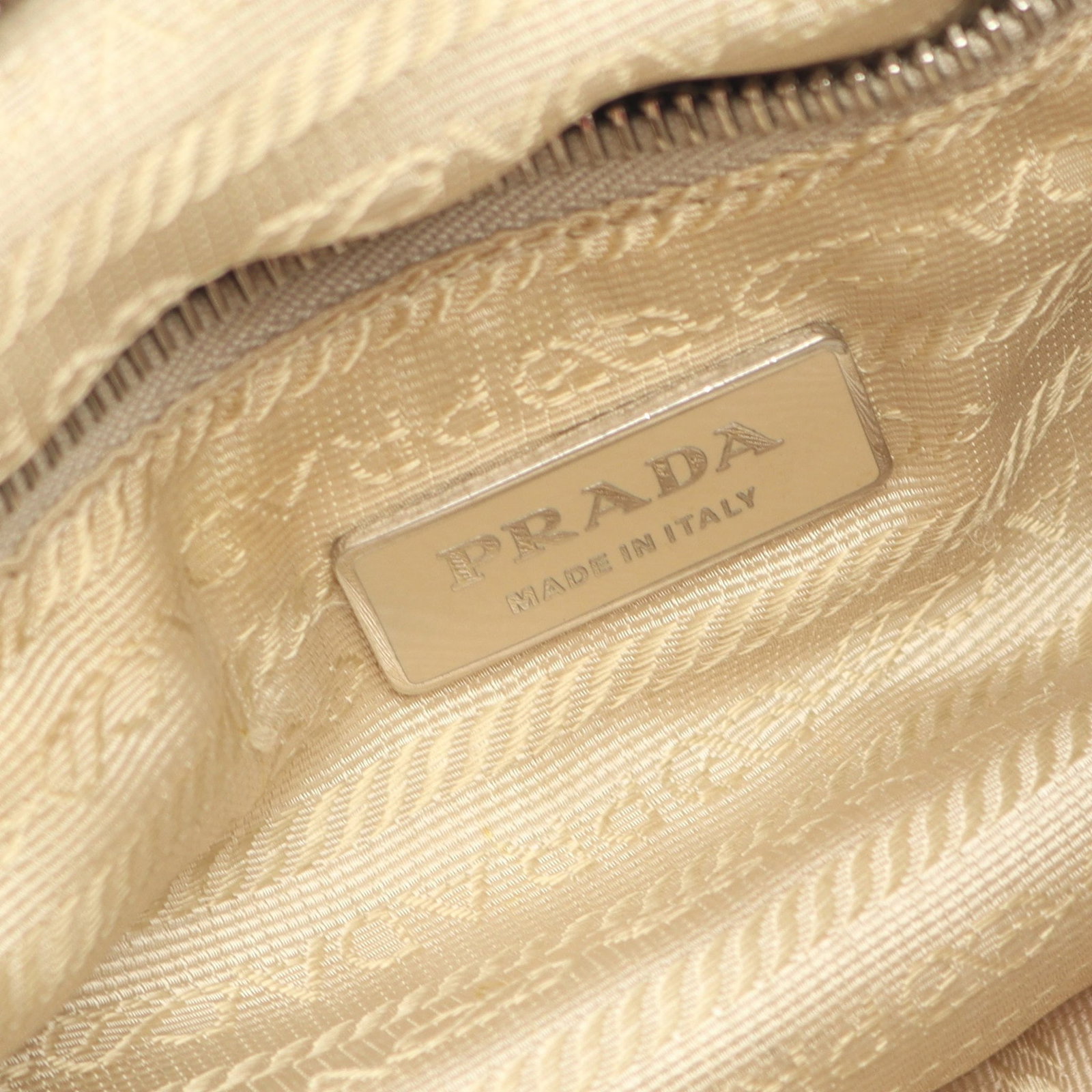Prada Shoulder Tote Light Brown - 4