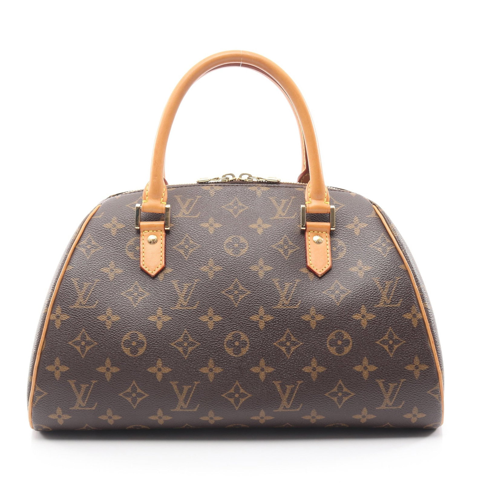Louis Vuitton Rivera MM Brown: Rivera MM handbag M50201 in Monogram PVC and leather; 33 x 21 x 19 cm.