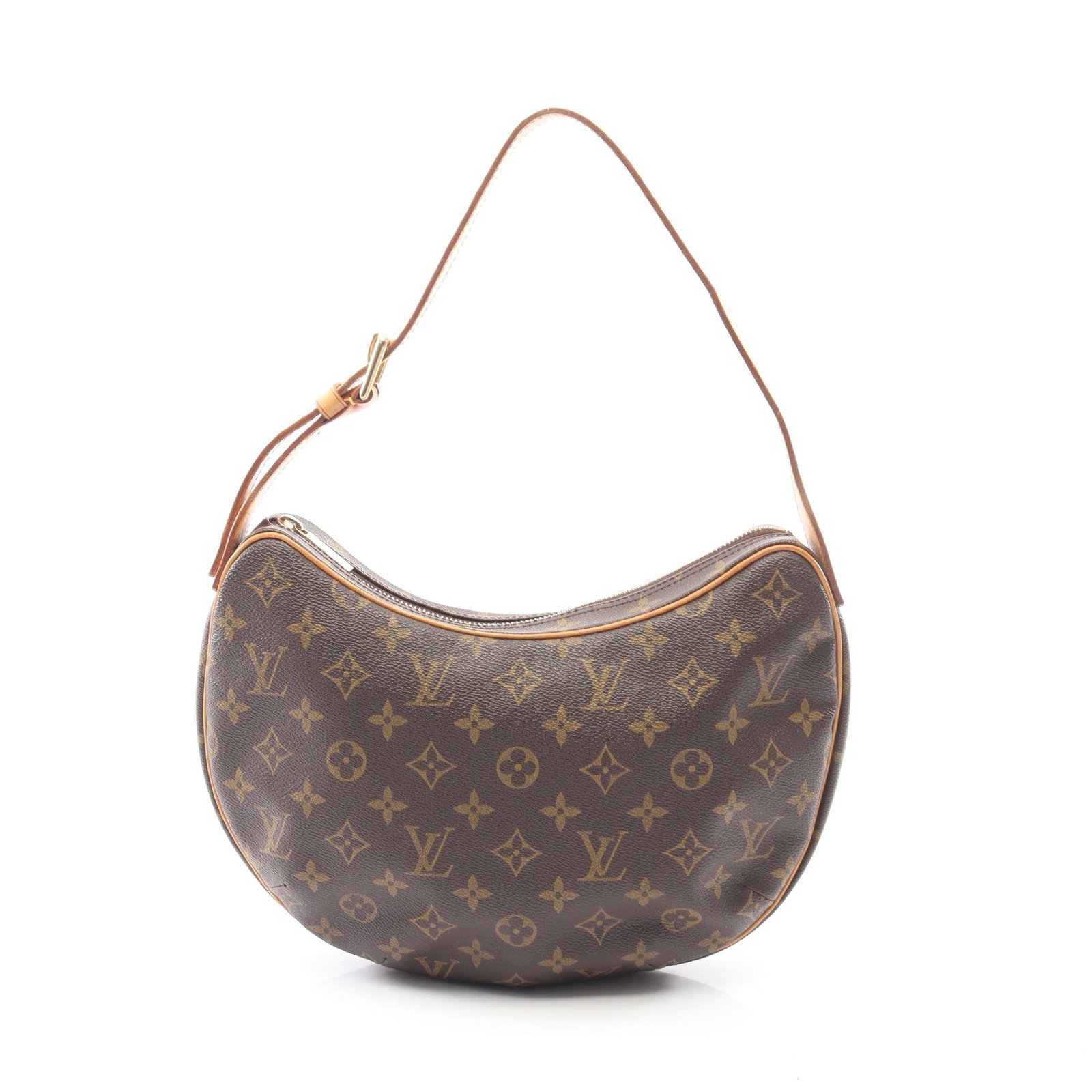 Louis Vuitton Croissant MM Brown: Croissant MM shoulder bag M51512 in Monogram PVC and leather; 31 x 20 x 6 cm.