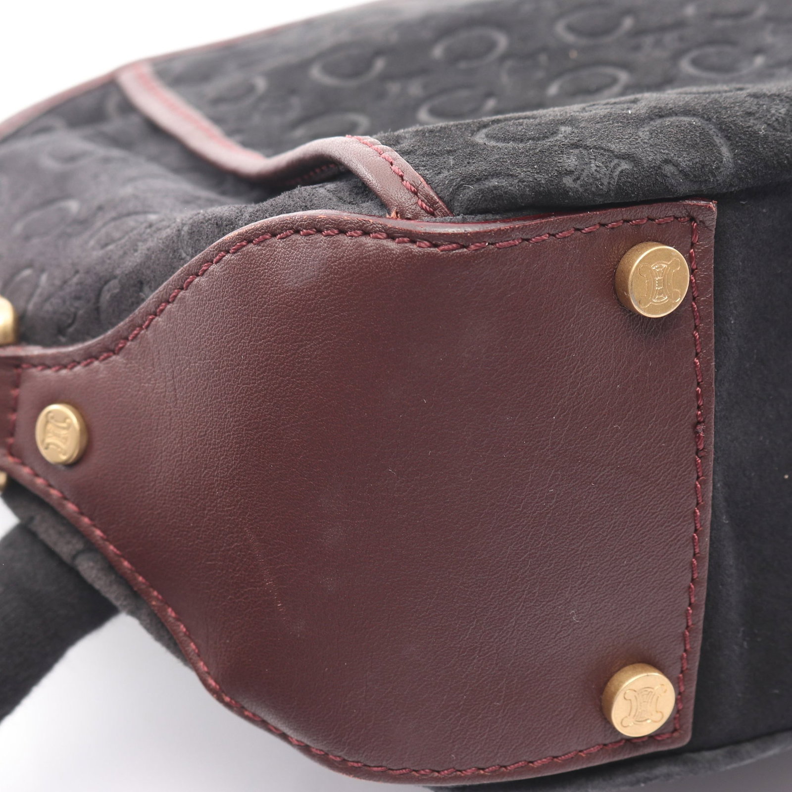 Celine C Macadam Shoulder Black - 8