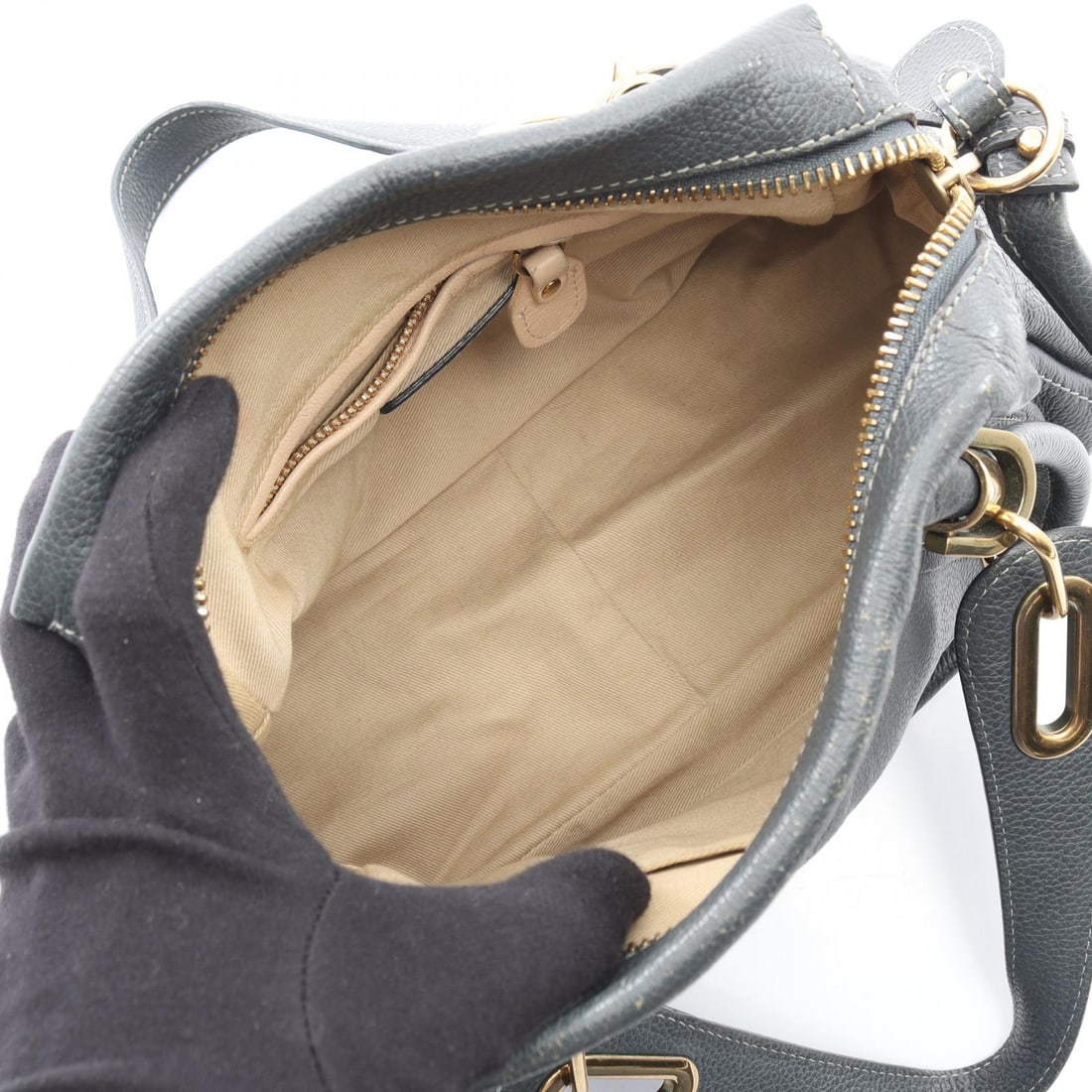 Chloe Paraty Small 2Way Gray - 3