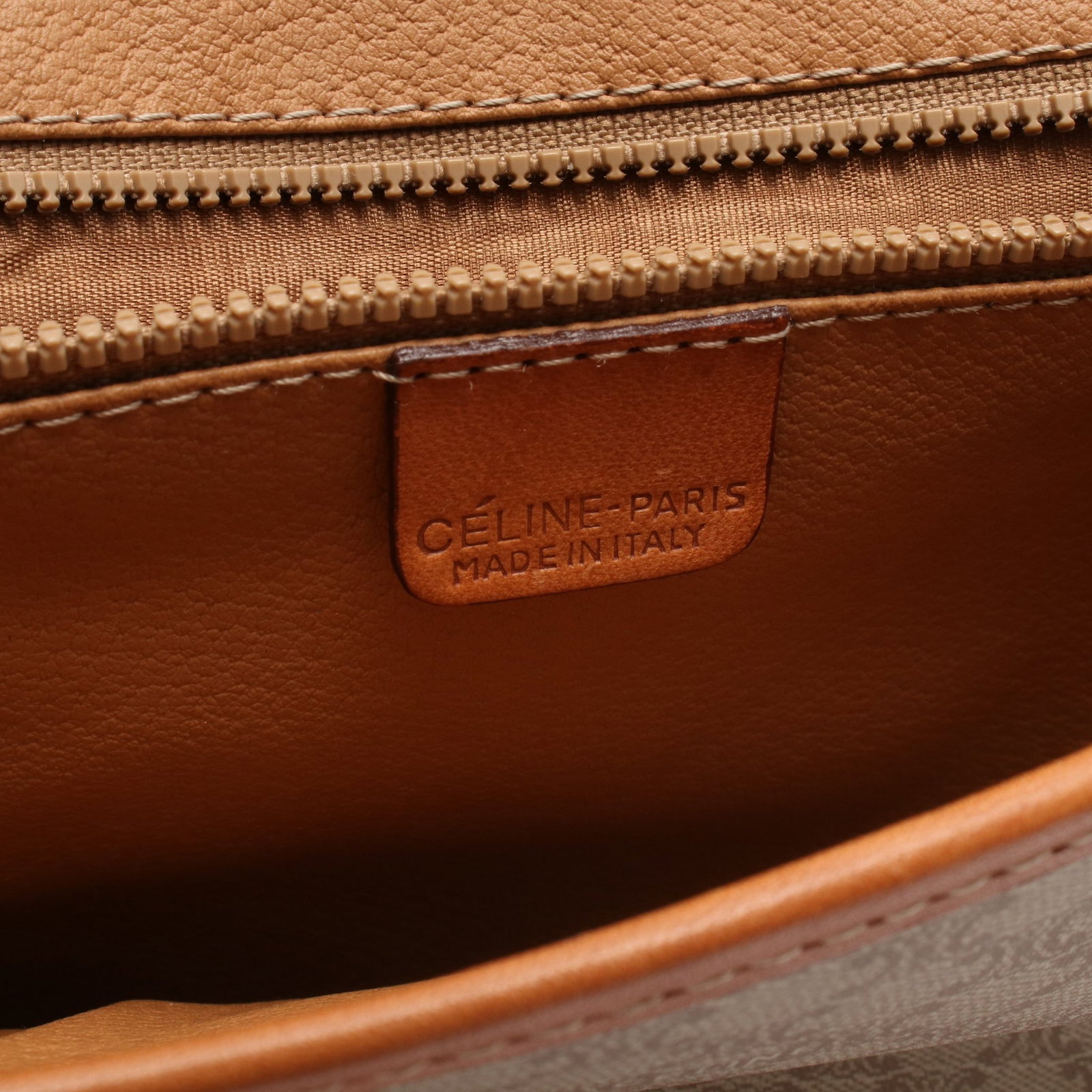 Celine Triomphe Shoulder Bag Beige - 4