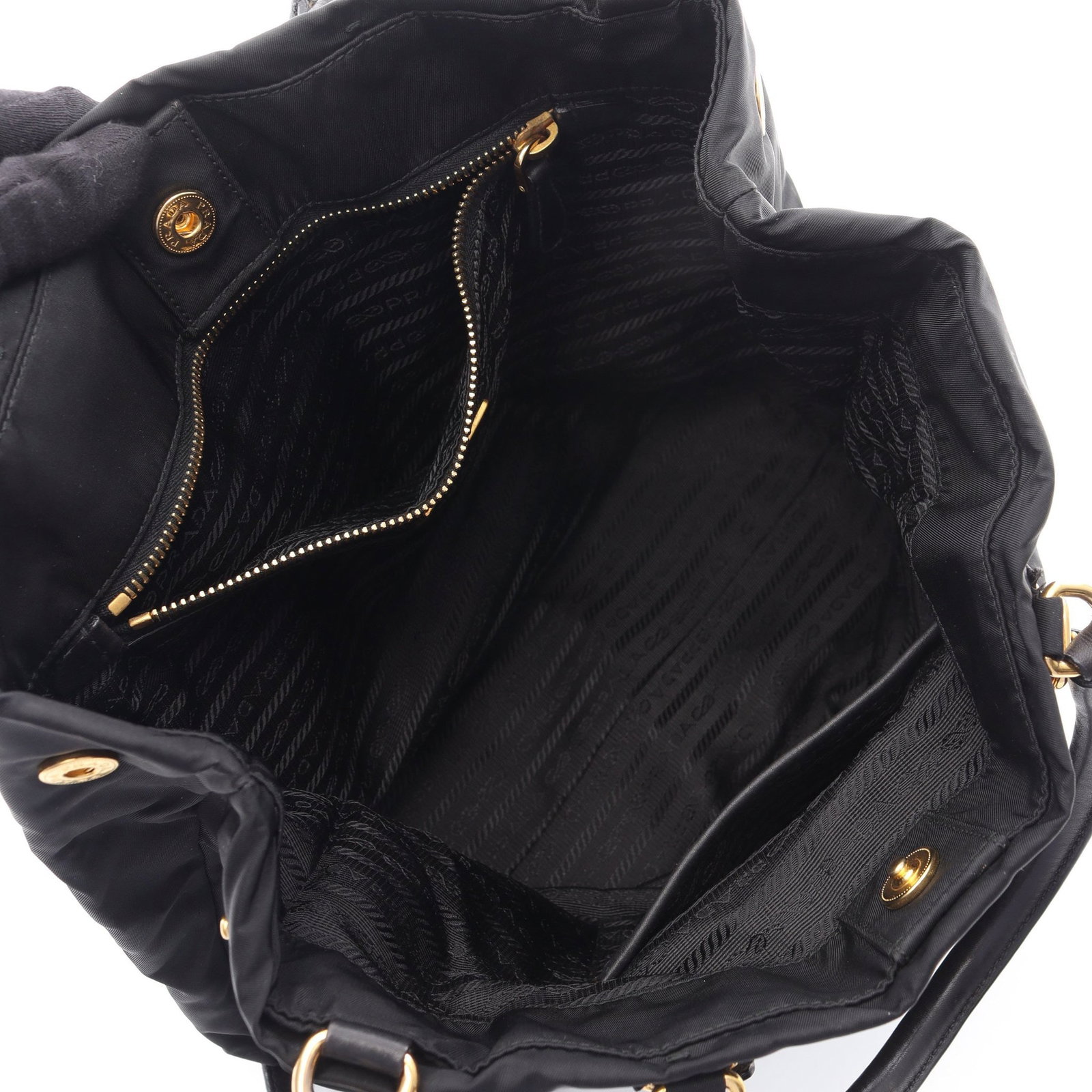Prada 2Way Tote Black - 3