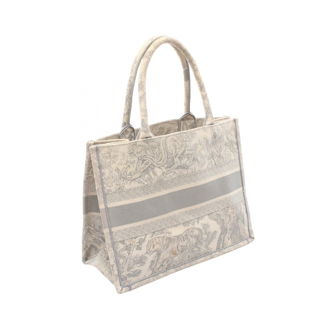 Dior Book Tote Medium Gray - 2