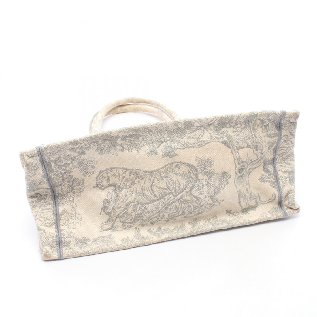 Dior Book Tote Medium Gray - 6