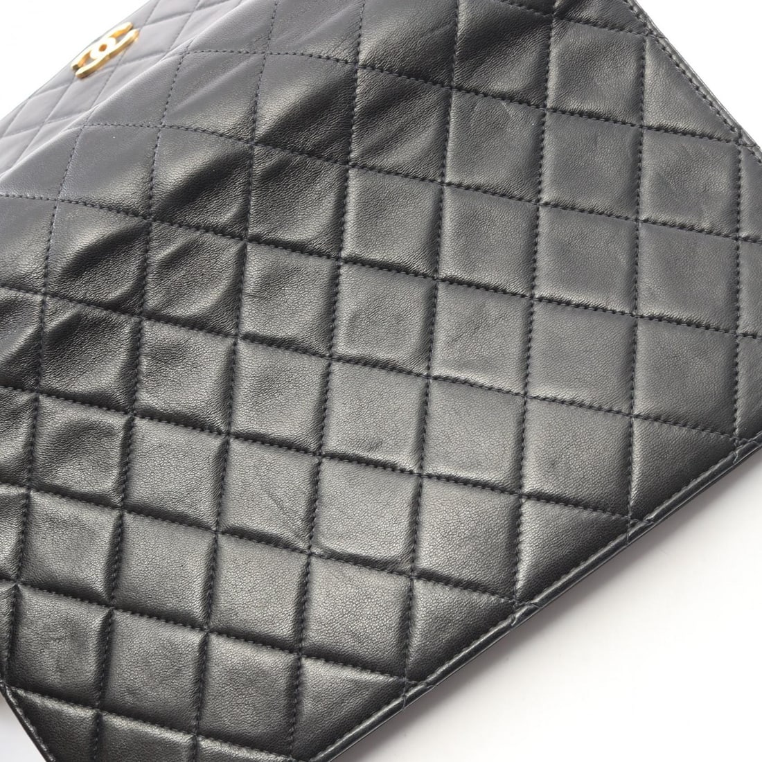 Chanel Full Flap Push Lock - 11