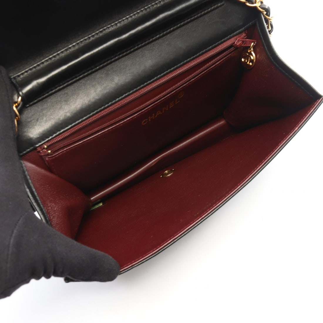 Chanel Full Flap Push Lock - 3