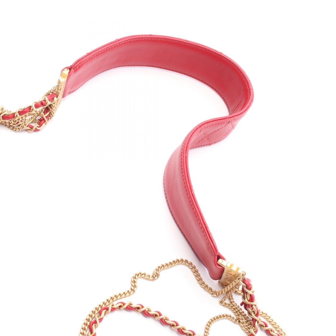 Chanel Mini Chain Bag Red - 11