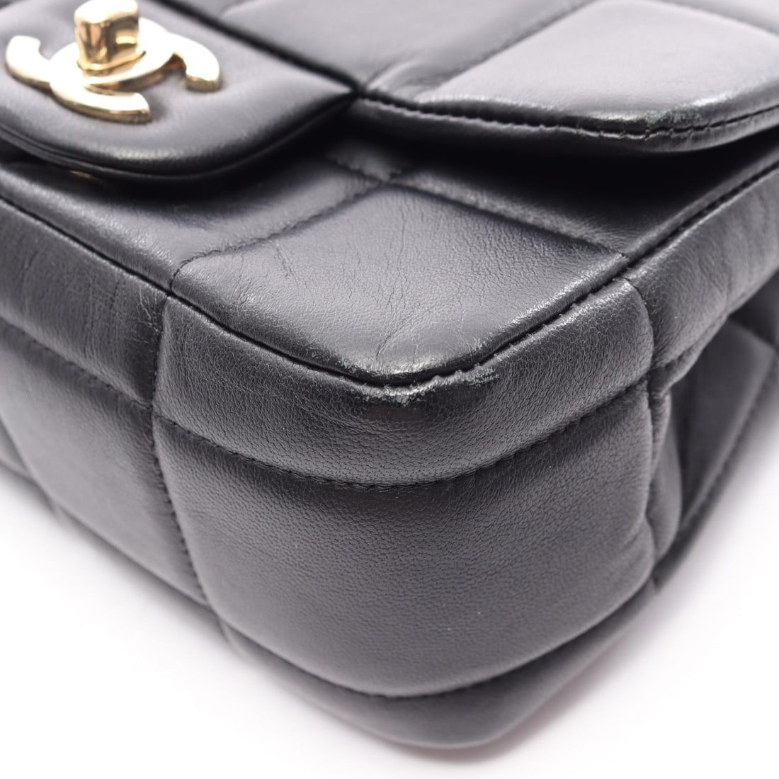 Chanel Chocolate Bar Mini Black - 10