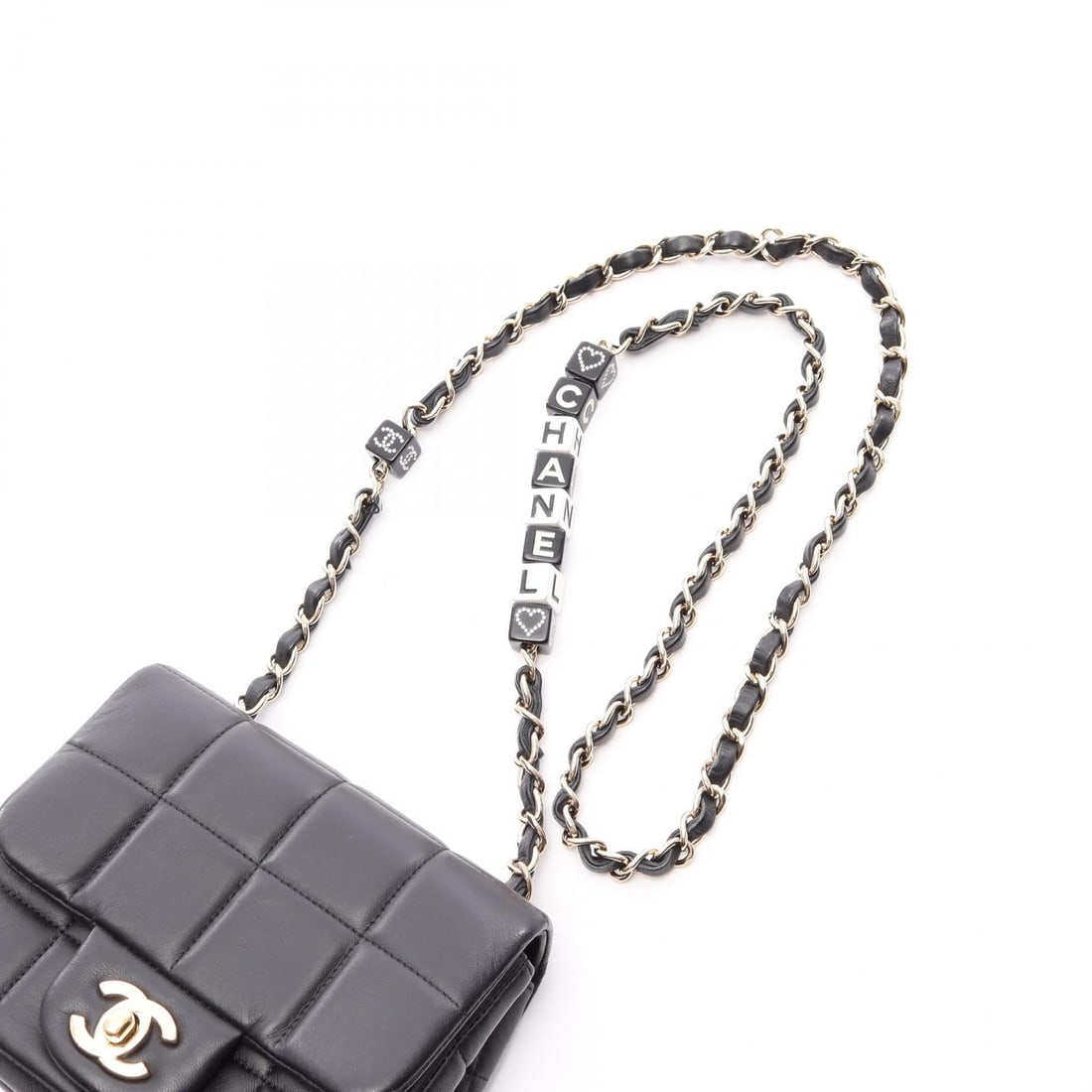 Chanel Chocolate Bar Mini Black - 13