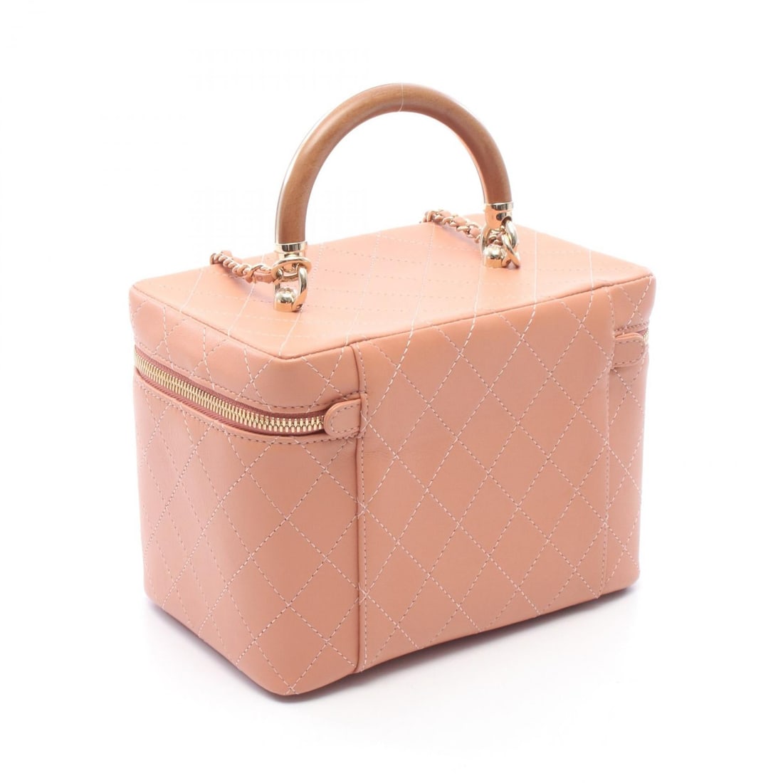 Chanel Vanity Chain Bag Pink - 2