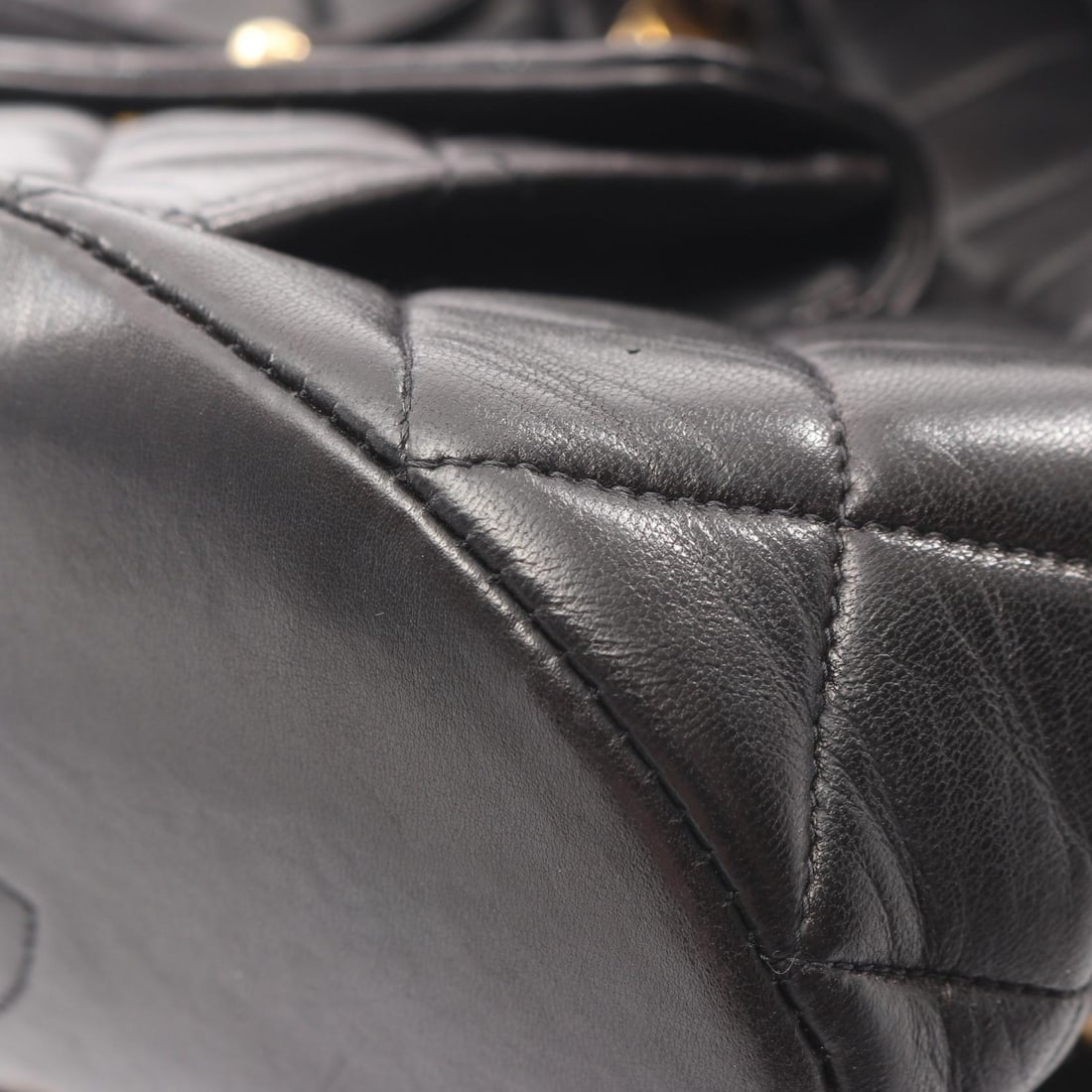 Chanel Backpack Black Lambskin - 12