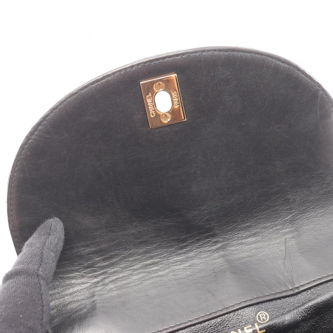 Chanel Backpack Black Lambskin - 6