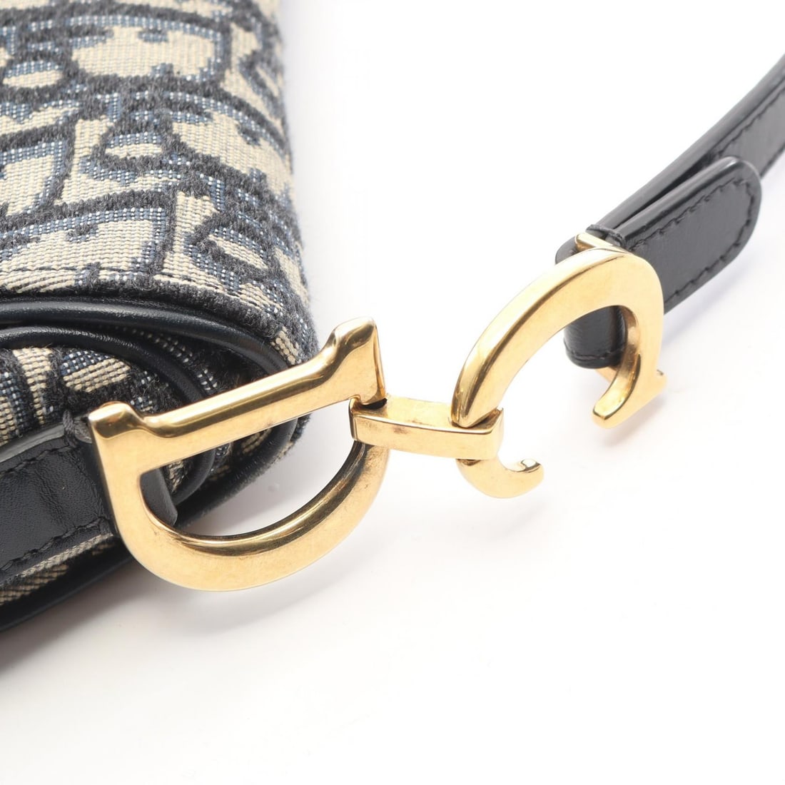 Dior Saddle Mini 2Way Beige Navy - 8