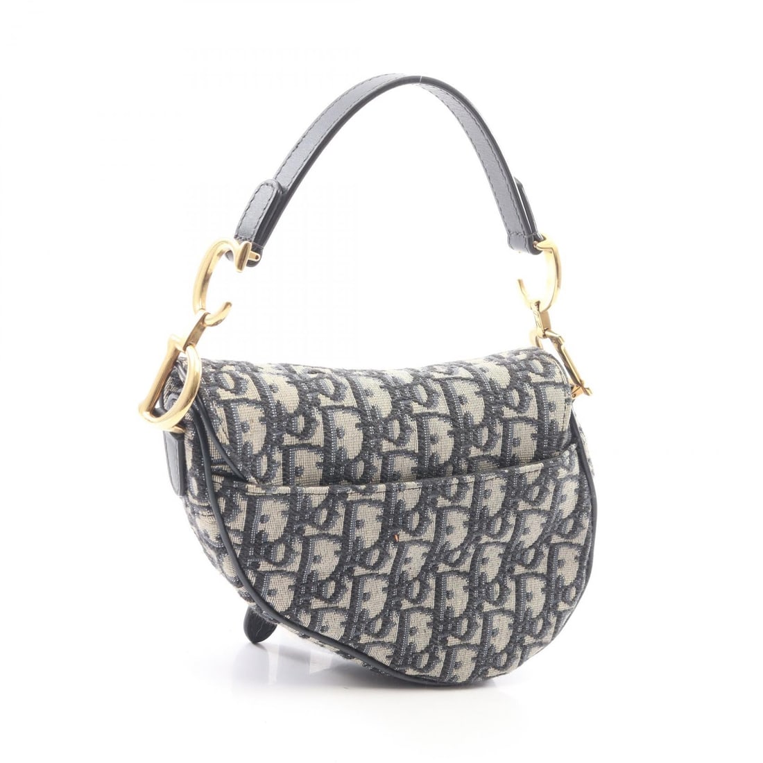 Dior Saddle Mini Beige Navy - 2