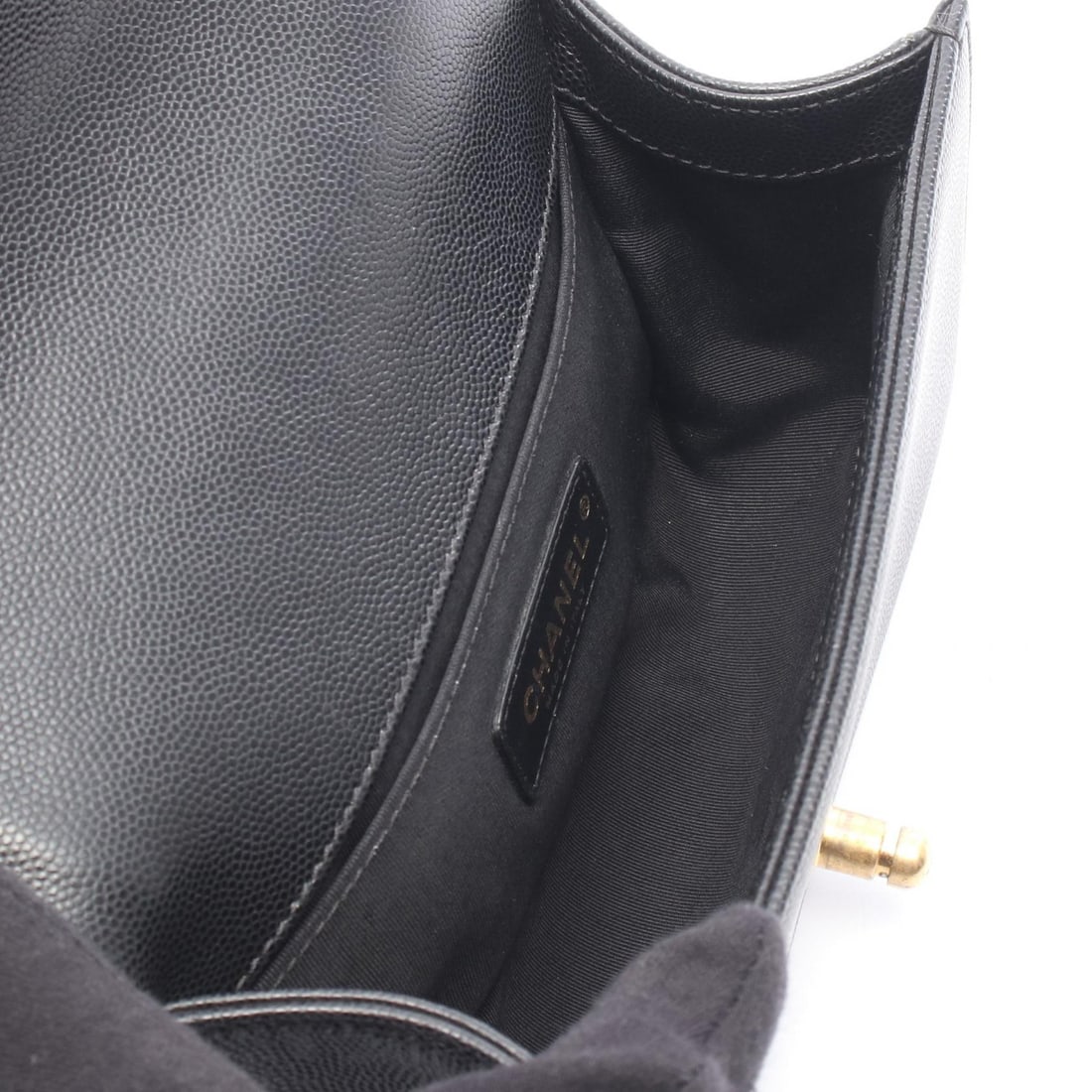 Chanel Boy Small Chain Black - 3