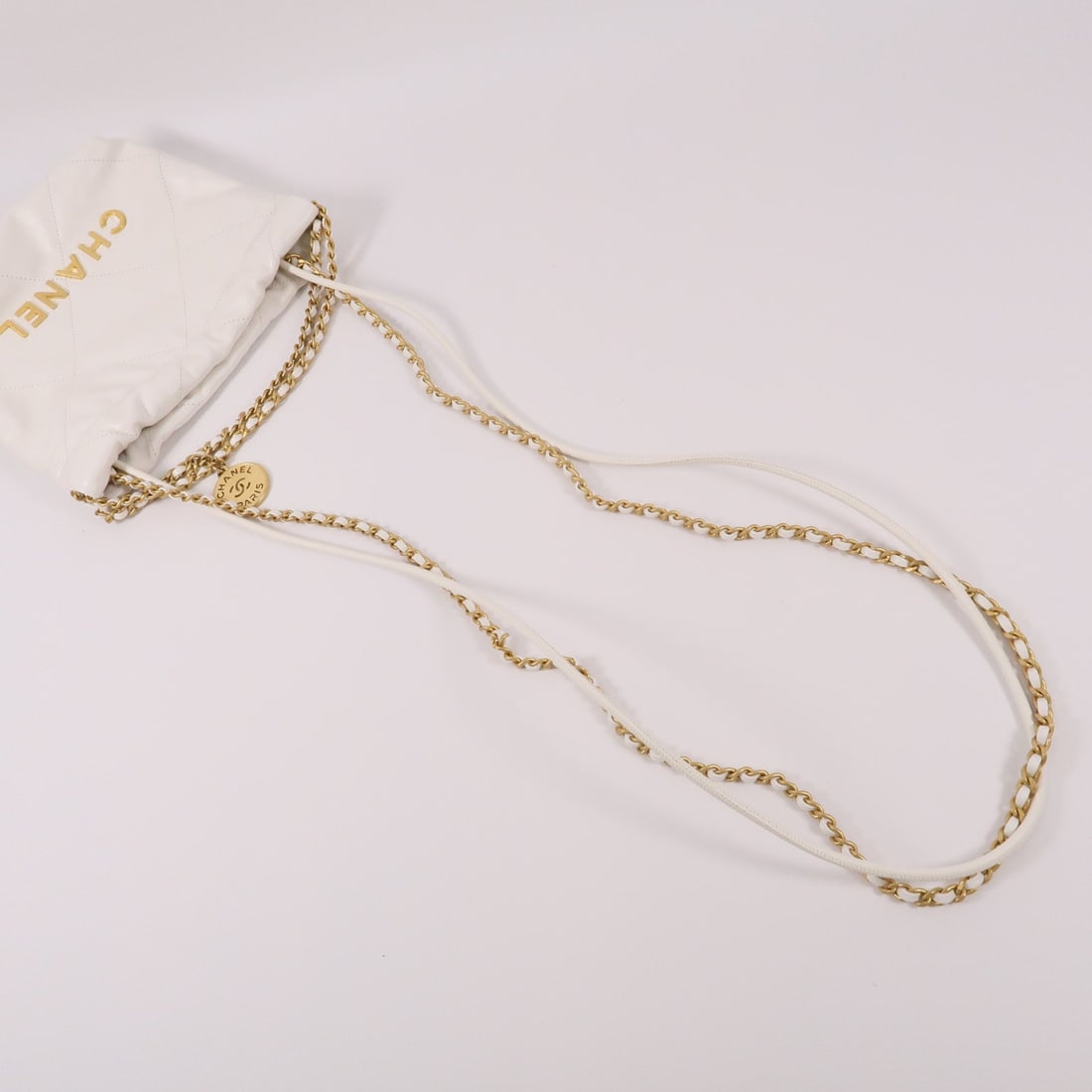 Chanel 22 Mini White - 8