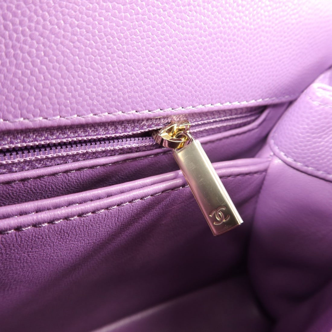 Chanel Coco Handle Small Purple - 11