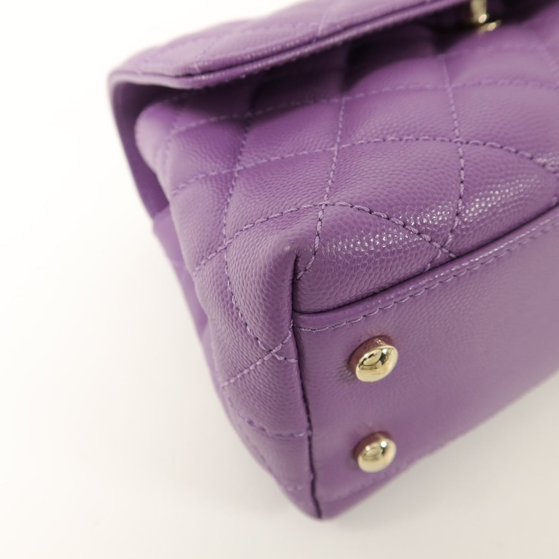 Chanel Coco Handle Small Purple - 14