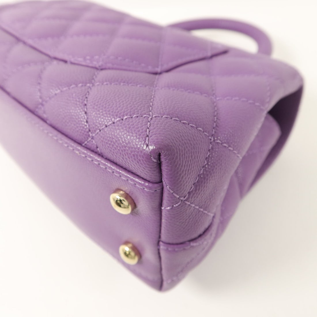 Chanel Coco Handle Small Purple - 15