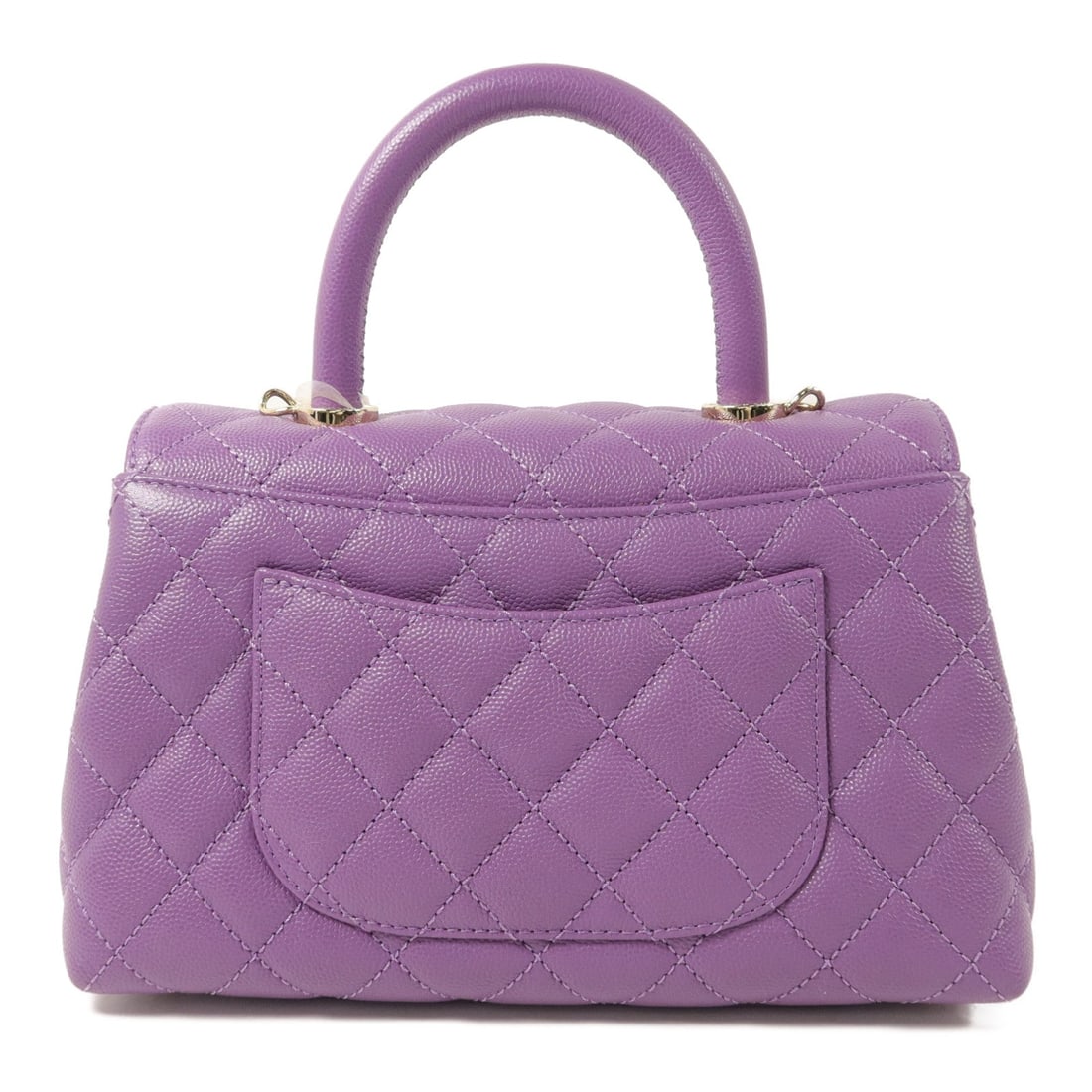 Chanel Coco Handle Small Purple - 2