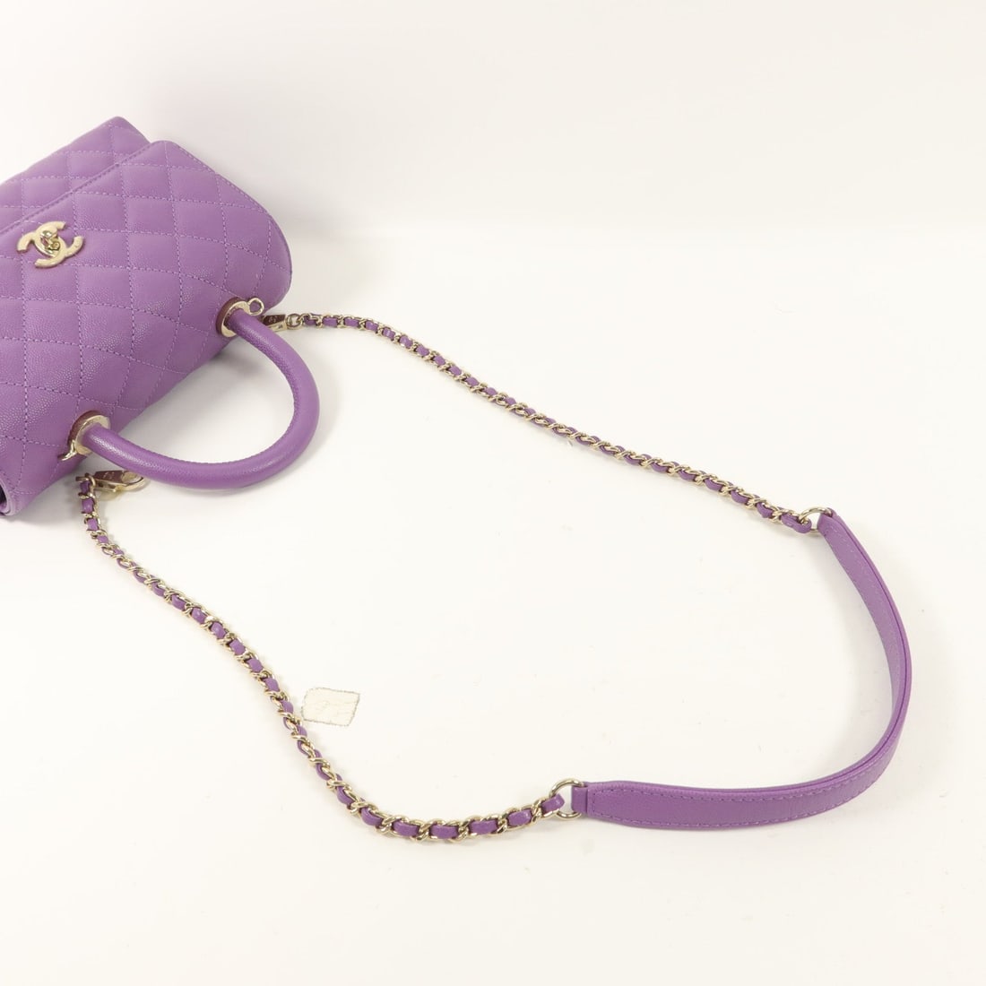 Chanel Coco Handle Small Purple - 8