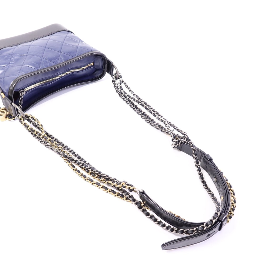 Chanel Gabrielle Small Navy - 9