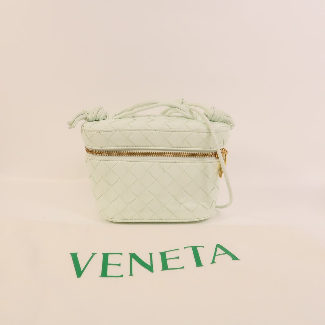 Bottega Mini Vanity Case Green - 9