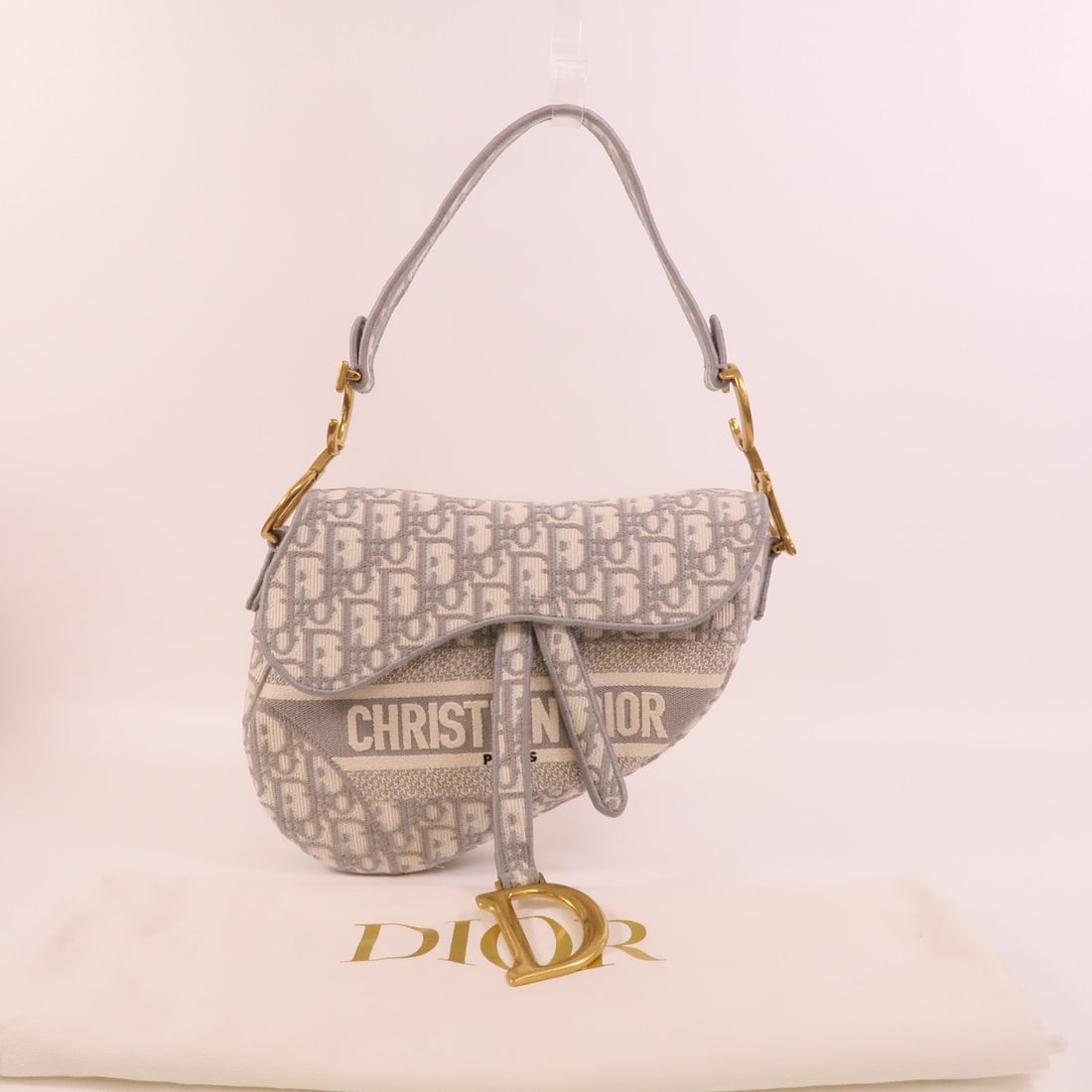 Dior Saddle Medium Grey - 12