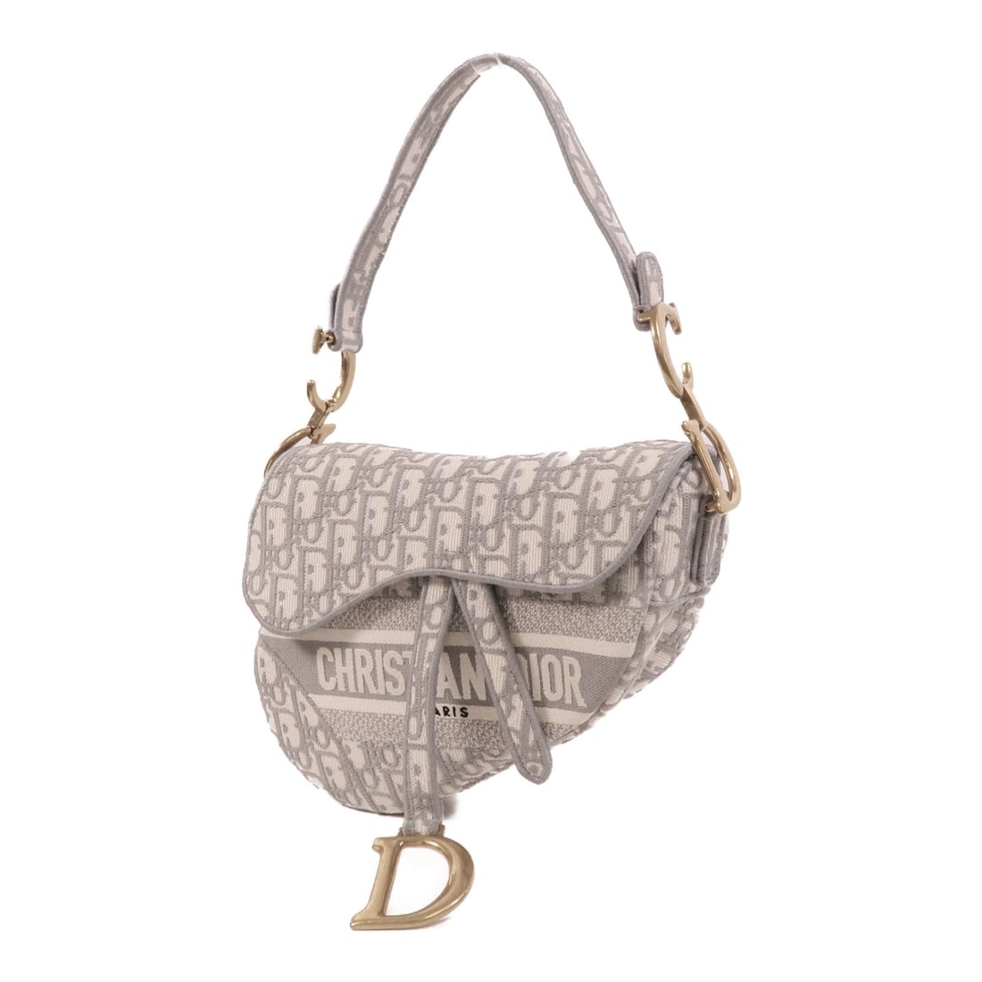 Dior Saddle Medium Grey - 3
