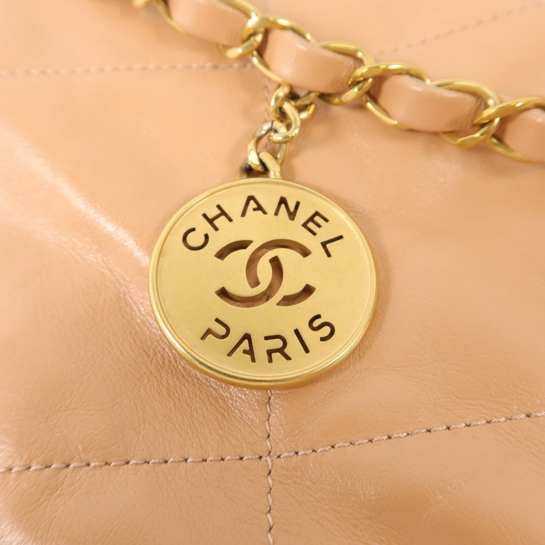 Chanel 22 Small Beige - 11