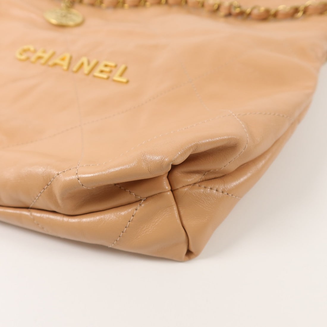 Chanel 22 Small Beige - 13
