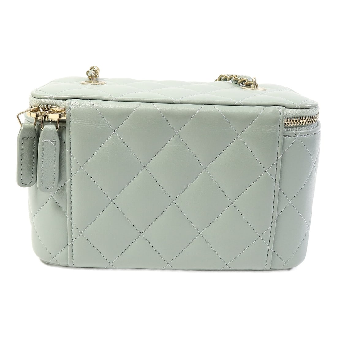Chanel Vanity Case AP1341 Green - 3