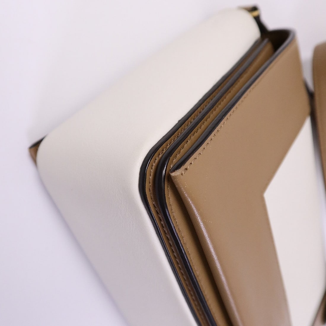Celine Frame Bag White Beige - 12