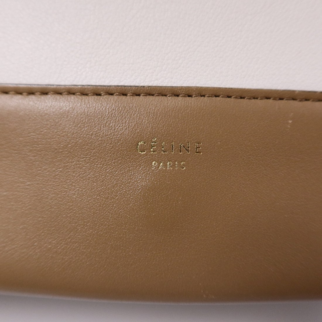 Celine Frame Bag White Beige - 6