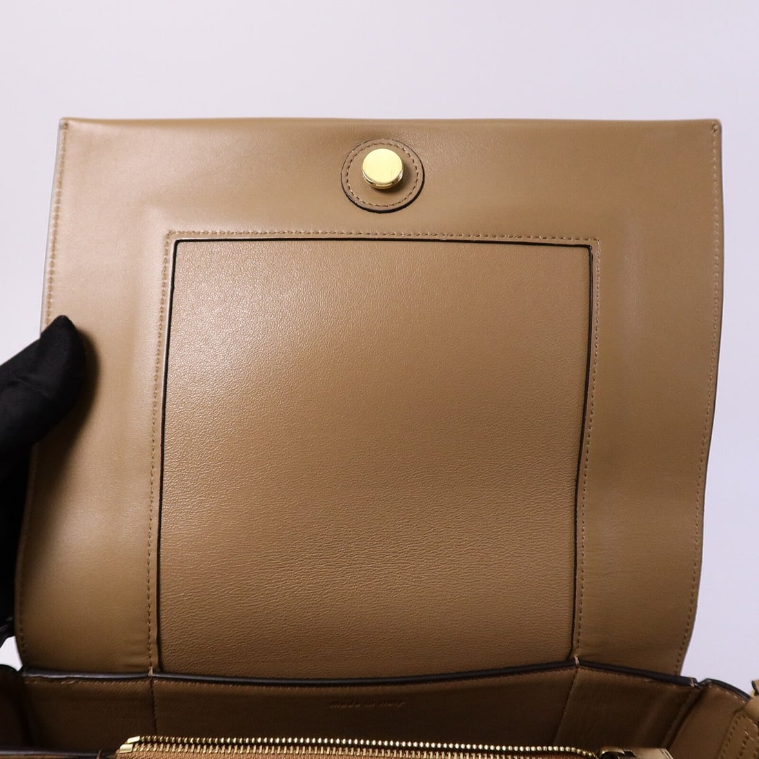 Celine Frame Bag White Beige - 7