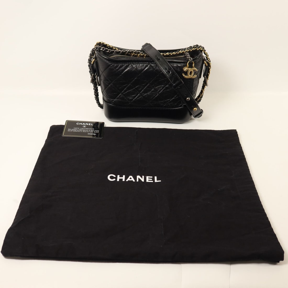 Chanel Gabrielle Small Black - 11