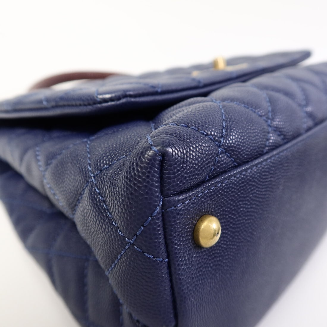 Chanel Coco Handle Blue - 11