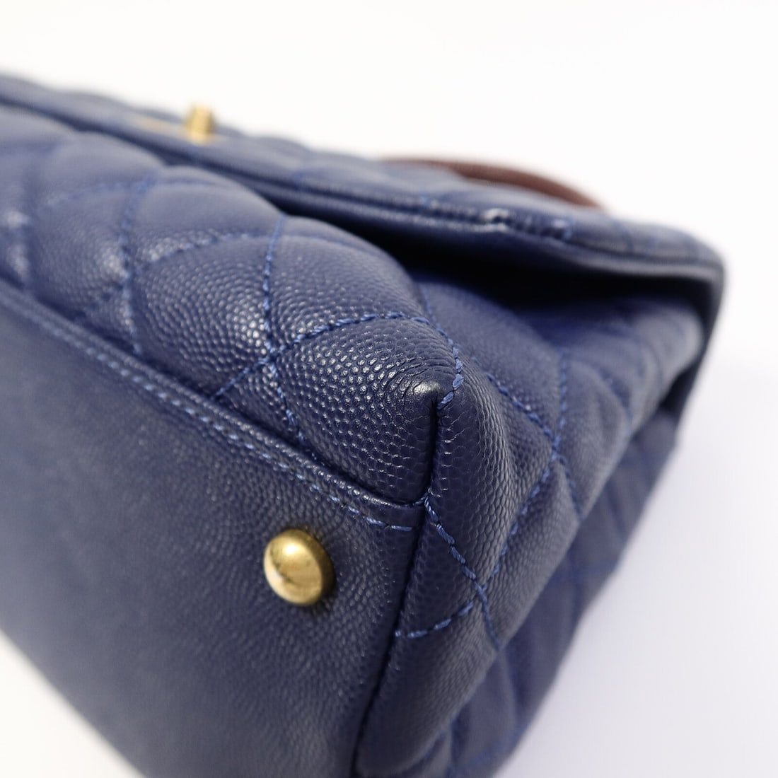 Chanel Coco Handle Blue - 12