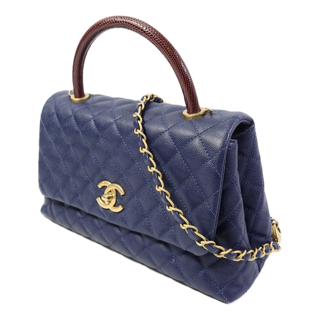 Chanel Coco Handle Blue - 2