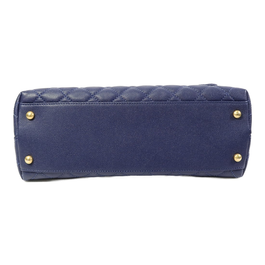 Chanel Coco Handle Blue - 4