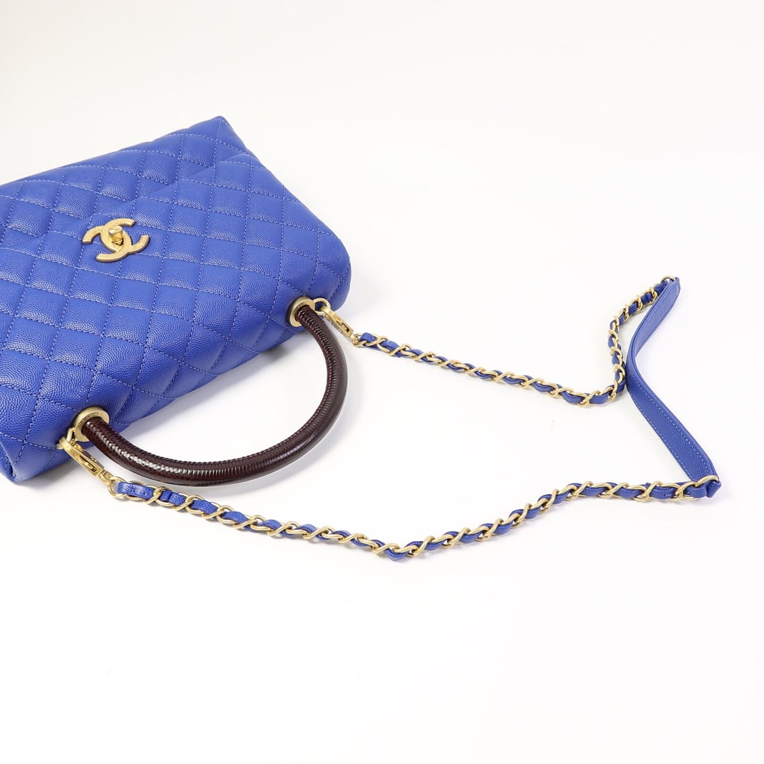 Chanel Coco Handle Blue - 10