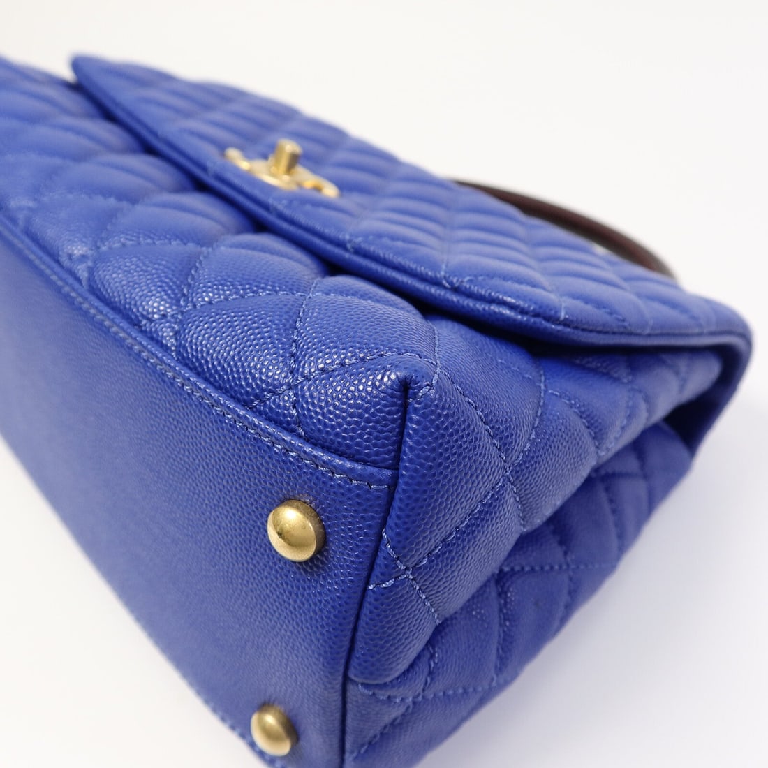 Chanel Coco Handle Blue - 13