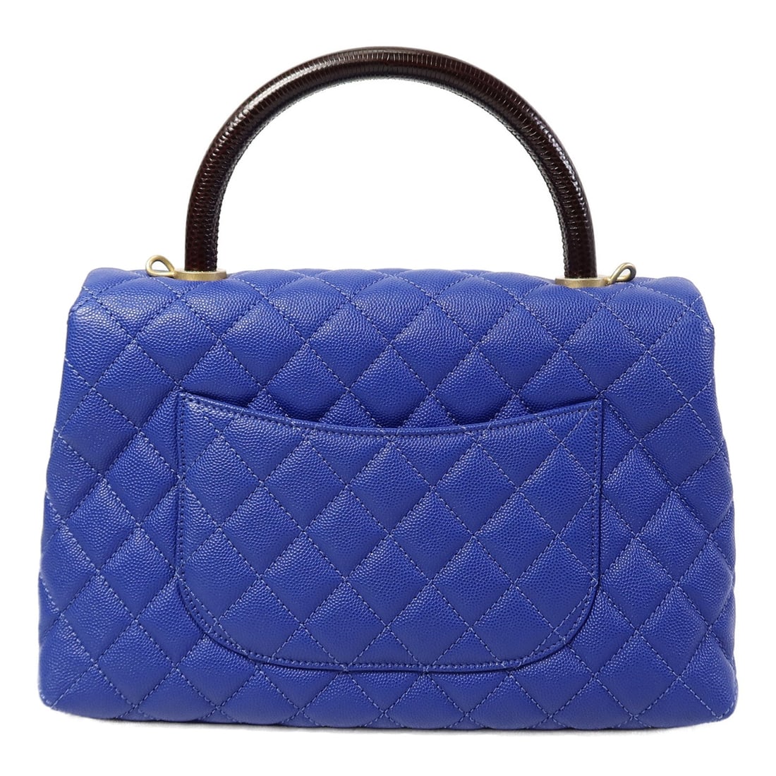 Chanel Coco Handle Blue - 3