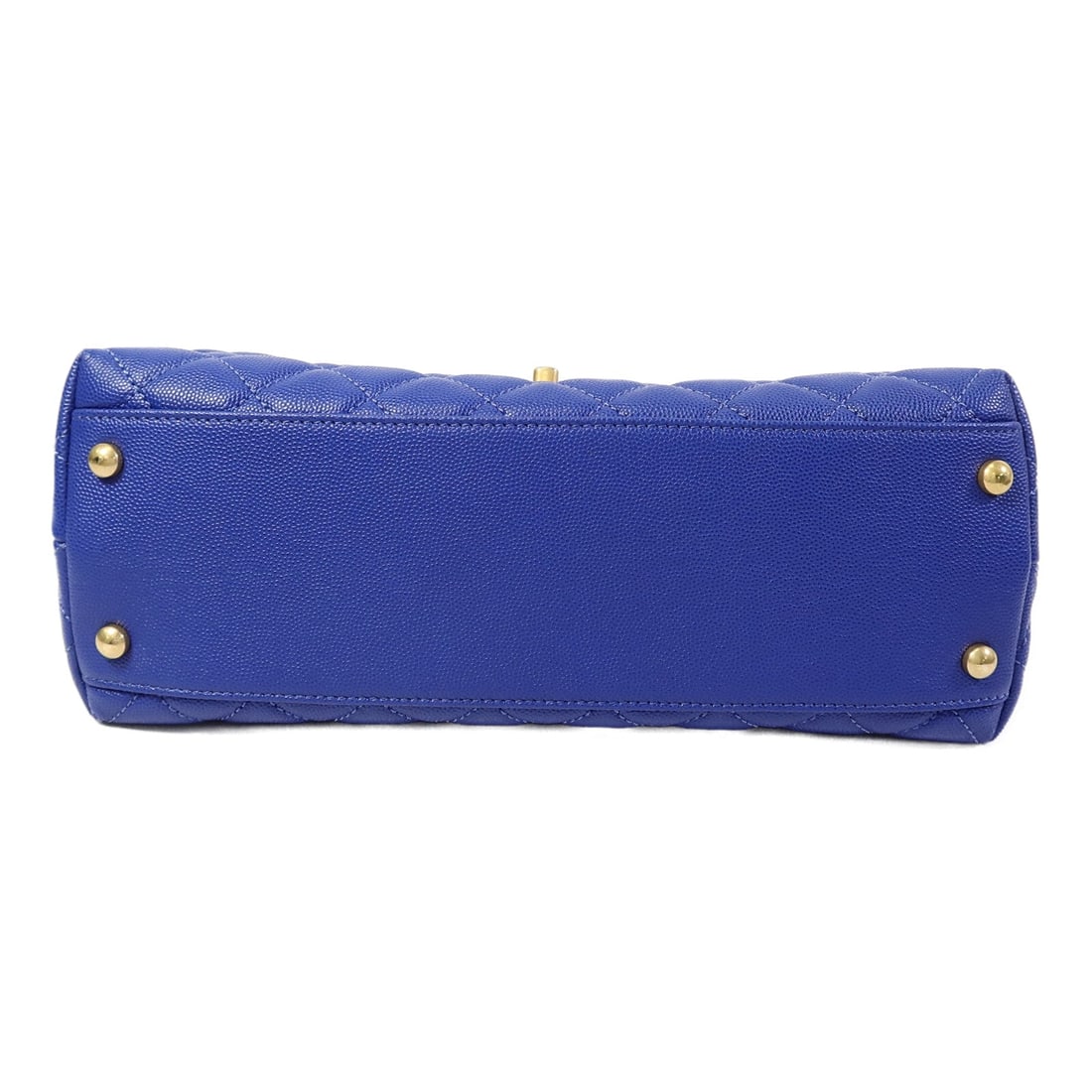 Chanel Coco Handle Blue - 4
