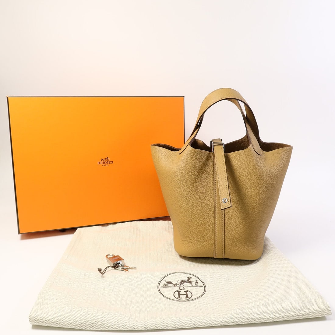 Hermes Picotin PM Biscuit - 10