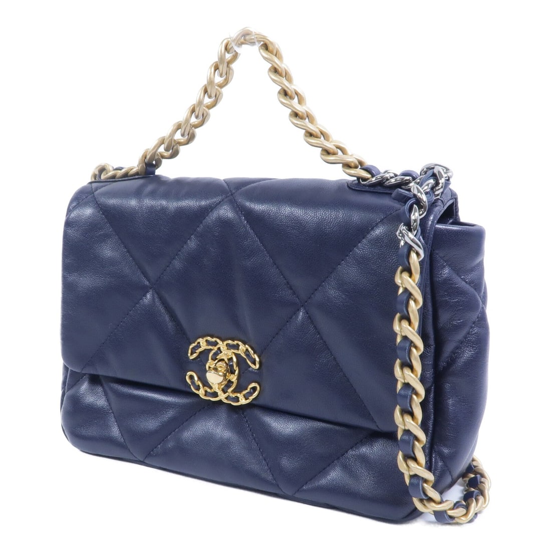 Chanel 19 2Way Navy - 3