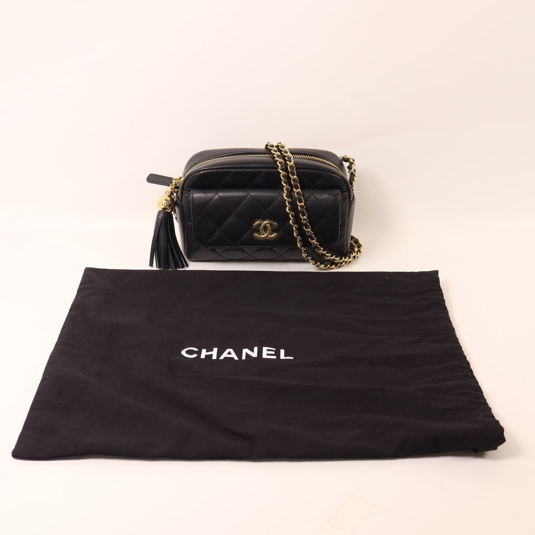 Chanel Mini Camera Bag Black - 10